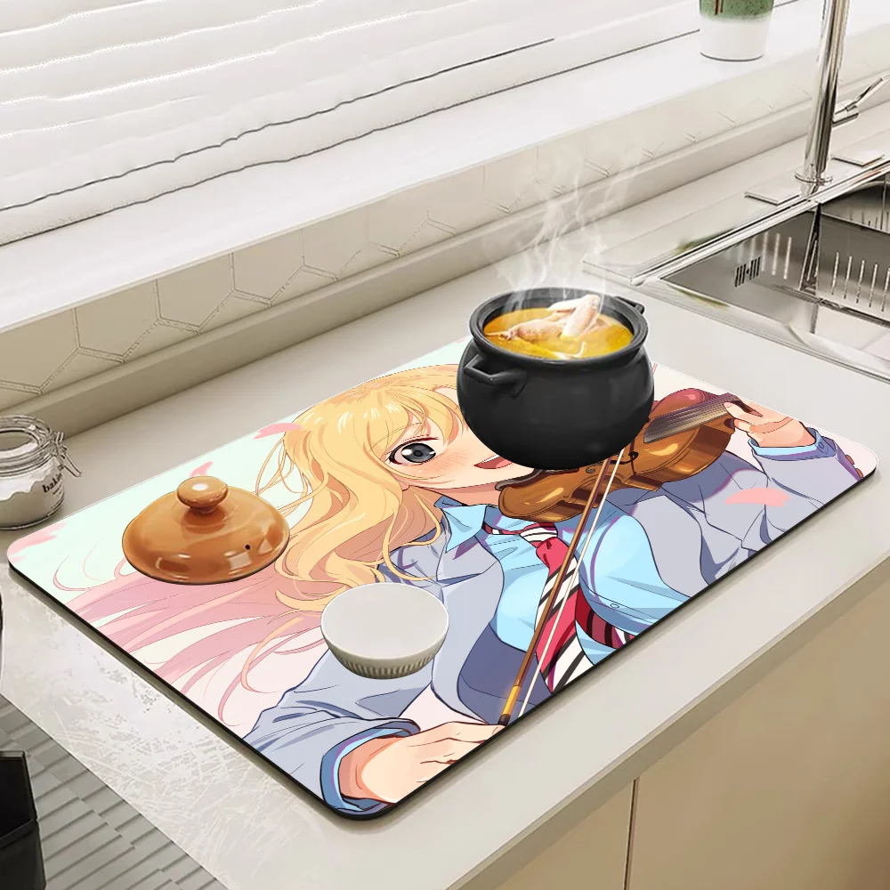 Кухонная посуда Kaori Miyazono коврики для сушки посуды термостойкий Коврик стола