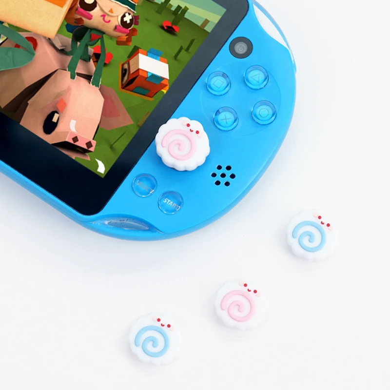 Фото 4 шт. силиконовые мягкие накладки на стики джойстика для Sony PlayStation PS Vita PSV 1000 Fat/2000 Slim, защитный чехол №5