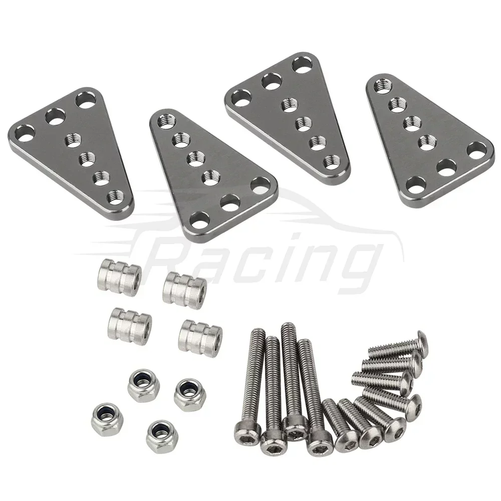 Регулируемые кольца из сплава для осевого автомобиля 4 шт