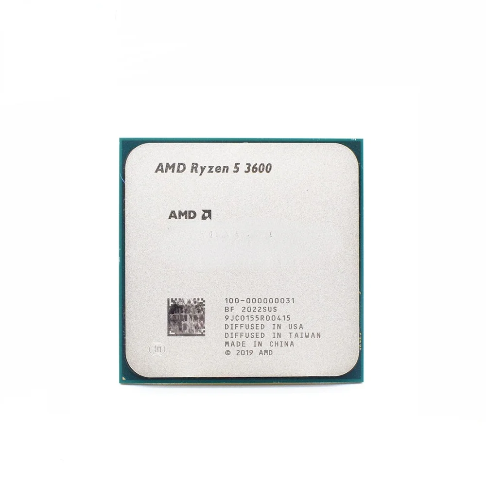 

Процессор AMD 5 3600 6-ядерный 3,6 ГГц разъем AM4 65 Вт 100-000000031 100-100000031 для настольного компьютера