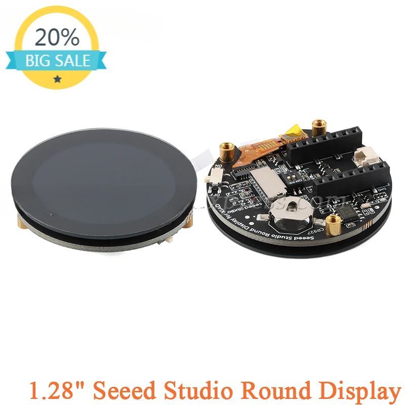 

1.28 inch Seeed Studio Round Touch Screen LCD Display Module 240*240 1.28" Compatible with Seeedstudio XIAO Development Board