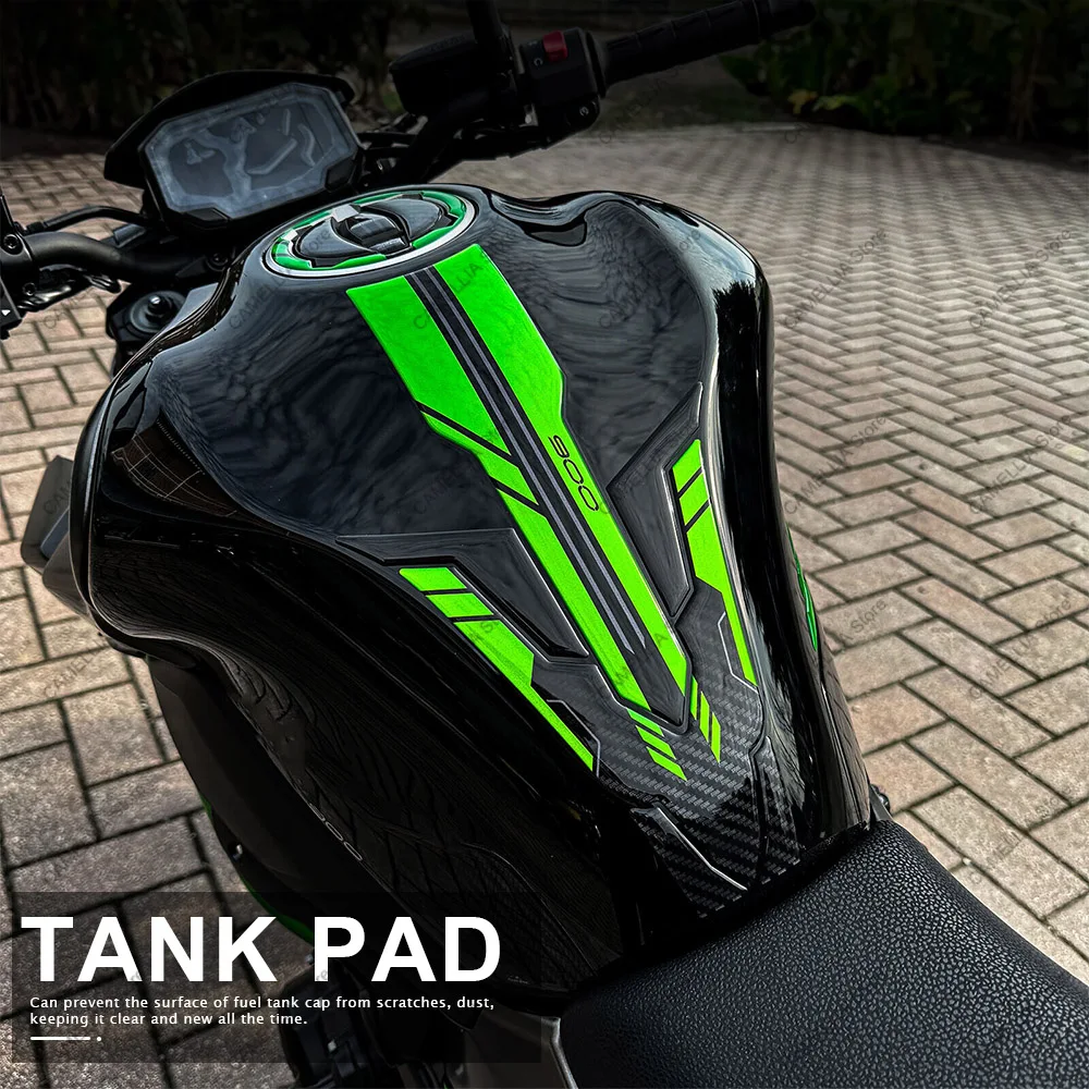 Наклейки на топливный бак для Kawasaki Z900 Z 900 2023 2024 Набор наклеек аксессуары