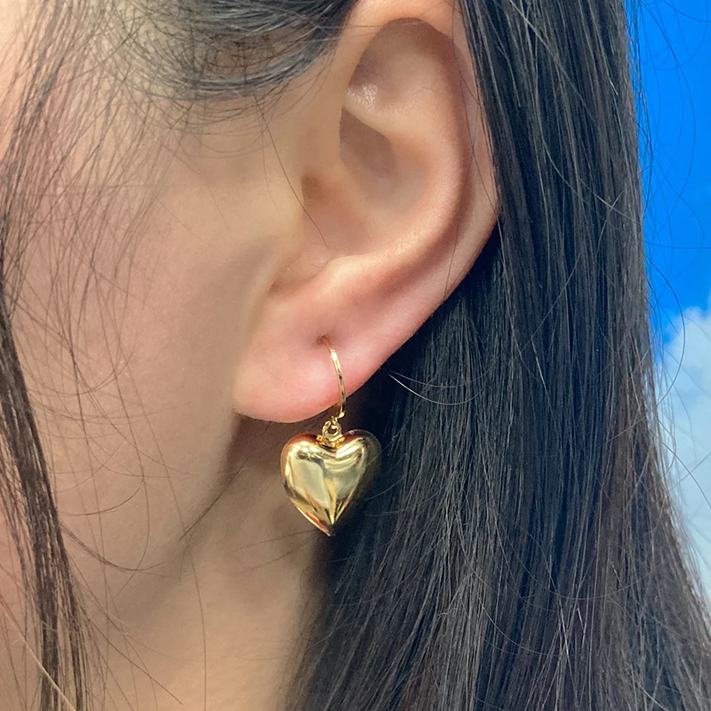 Серьги из нержавеющей стали для женщин французские милые маленькие