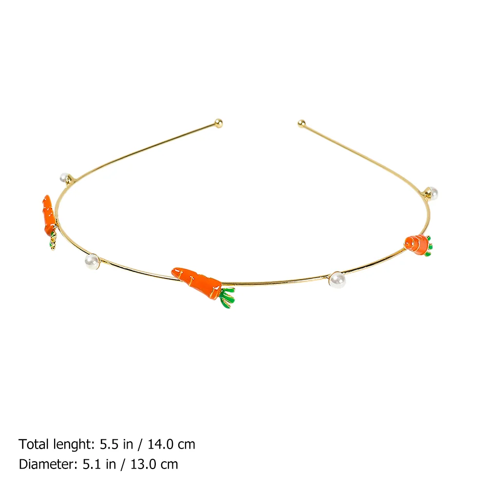 Клубничная повязка на голову украшения для волос сплав нежные свадебные (железо)