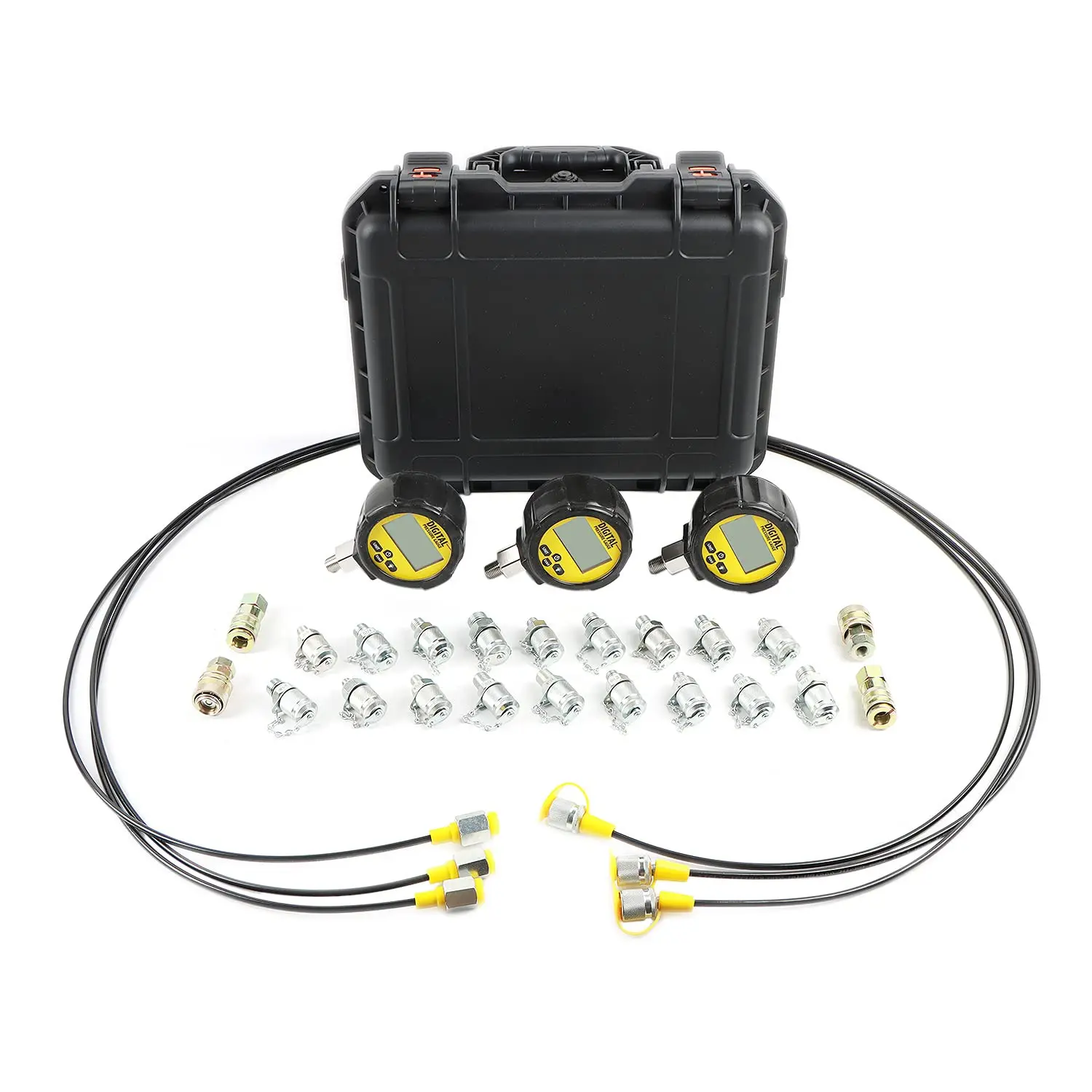 Цифровой гидравлический манометр 70P соответствует стандарту 2 шт. 70 МПа/16 МПа 22