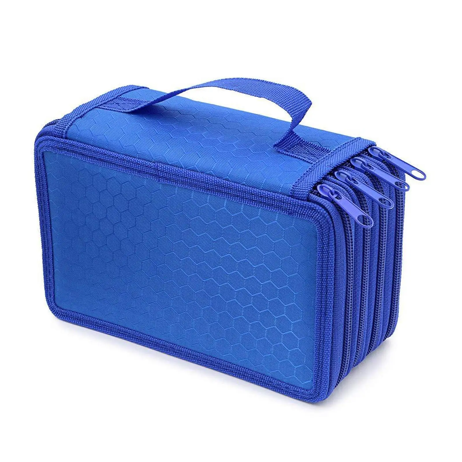 

Чехол для карандашей с 72 отверстиями для ручек, сумка для хранения ручек из ткани Оксфорд, Портативная сумка для хранения ручек, Большая вод...