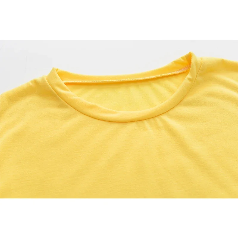 Модные женские повседневные футболки спортивный комплект дышащие топы с