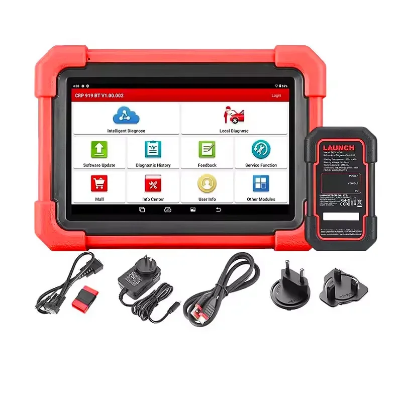 X431 CRP919X BT анализатор двигателя считыватель кодов для всех автомобилей OBD2 сканер