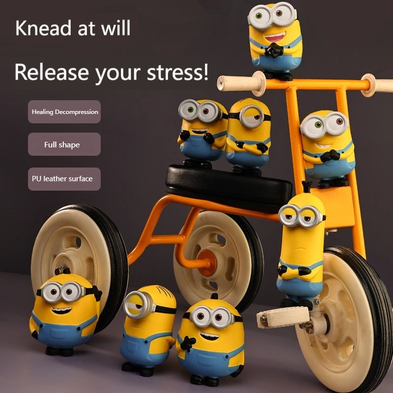 Машинки Для Стрижки Волос С Миньонами Happy Bob Декомпрессионная Кукла Медленным