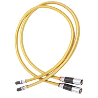 cardas carbon fiber rhodium plated rca to xlr balanced signal cables double lotus plug hifi audio cable