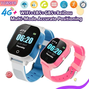 4g kids smart watch mobile phone gps lbs beidou positioning tracker waterproof remote monitoring video call step counter fa23 free global shipping
