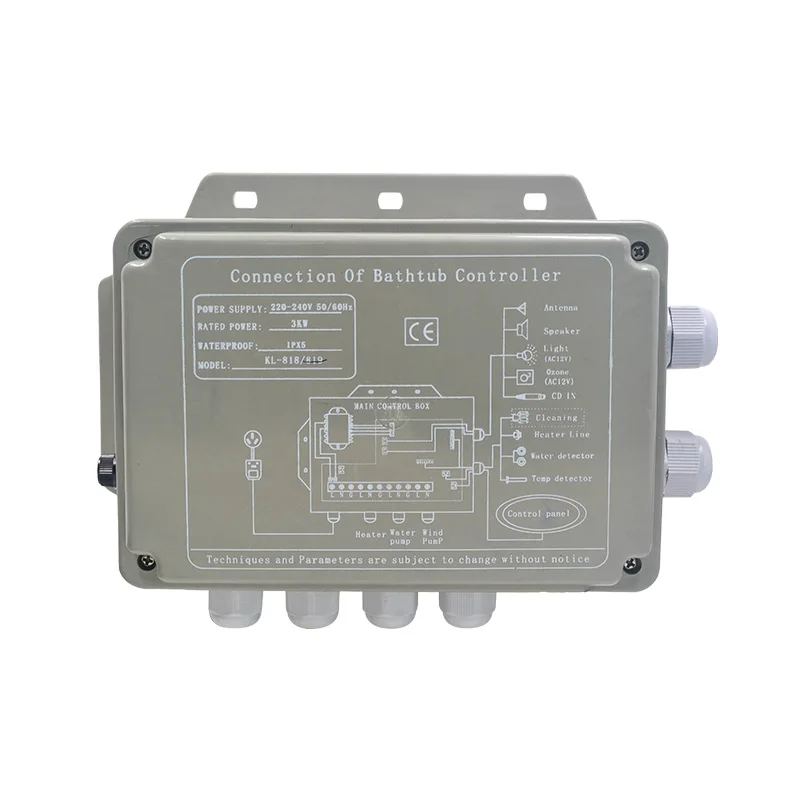Контроллер платы KL-819 система управления спа для bañera премиальное количество CE