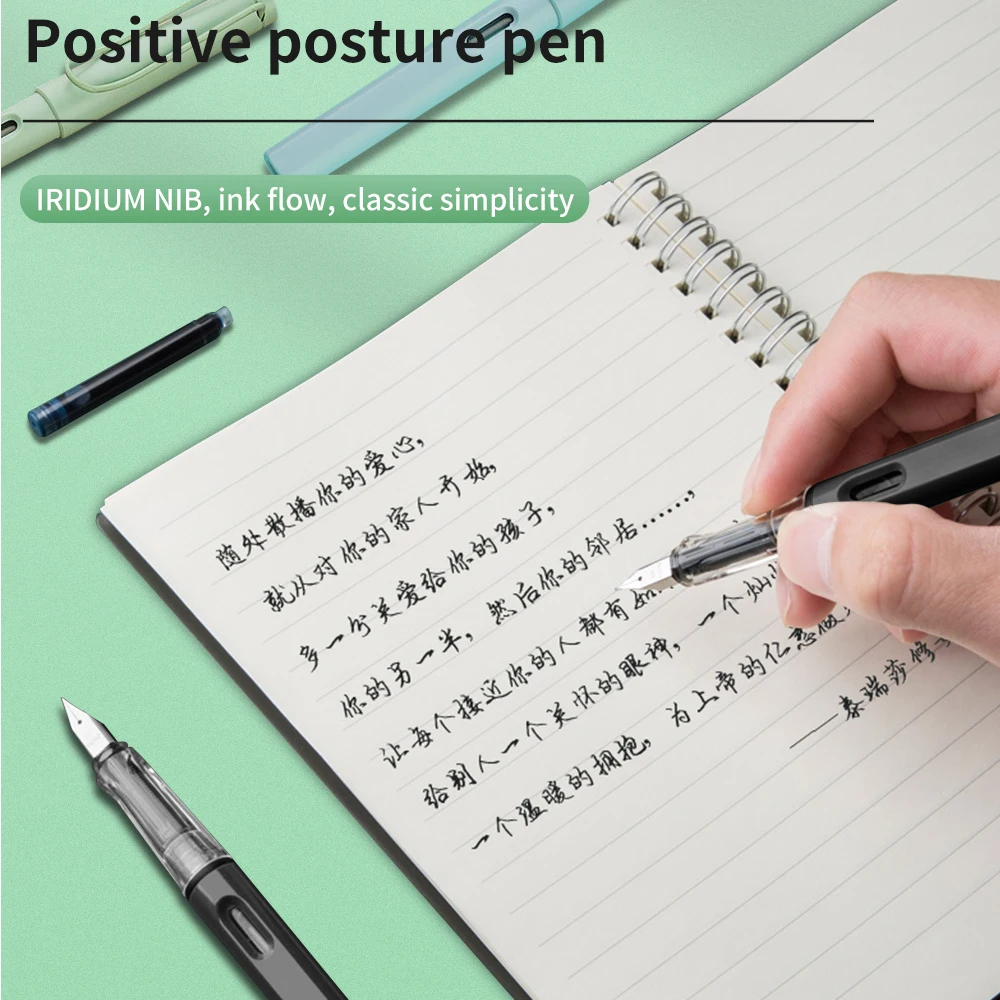 Ручка перьевая TISHRIC с 3 ручками и 50 чернилами 0 38 мм