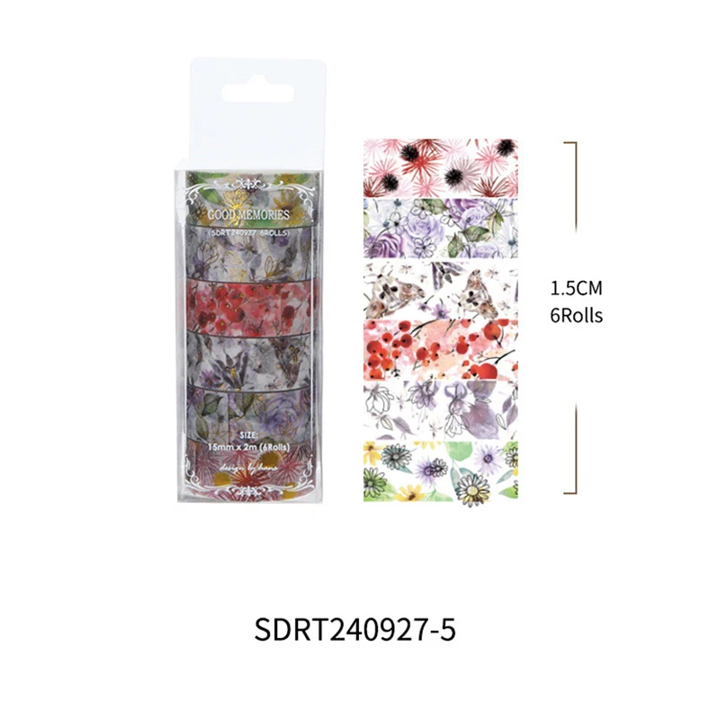 

Ленты для скрапбукинга YOUQIWJ 6 штук