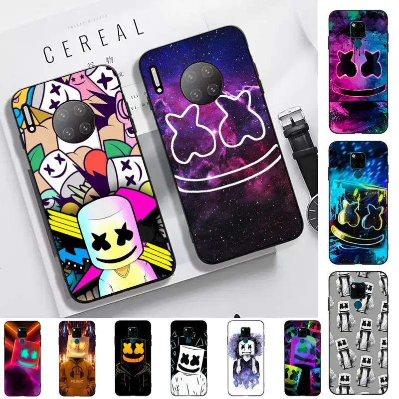 

DJ marshmallow Phone Case for Huawei Mate 20 10 9 40 30 lite pro X Nova 2 3i 7se