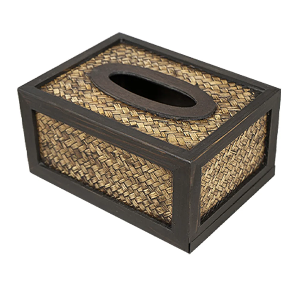 

Desktop Napkin Box Vintage Tissue Box Delicate Tissue Holder Tissue Supply