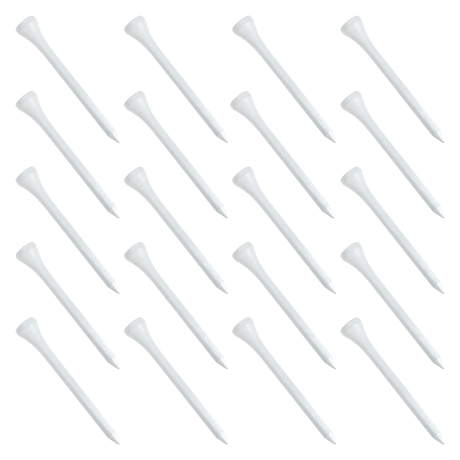 

100pcs Golfs Course Tee Wooden Pegs Wooden Golfs Accessories Wooden Golfs Tee