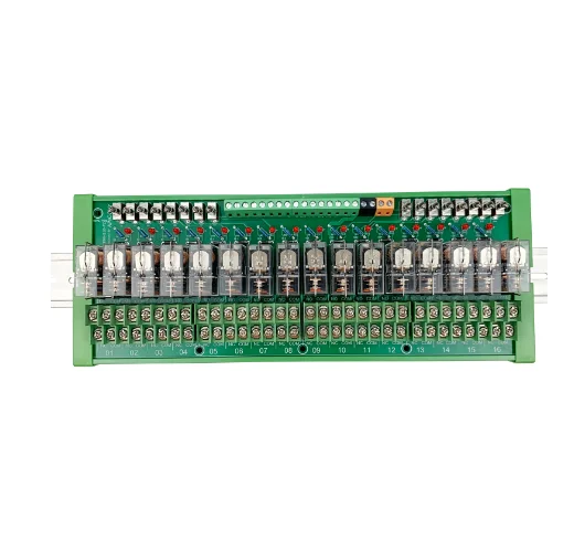 Фото Kincony KC868-E16V2 Max250V 16A Модуль промышленного релейного переключателя на DIN-рейку, терминал с кнопкой ручного управления, клавиатура №5