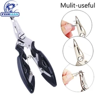 fishing plier scissor braid line lure cutter hook remover tackle tool cutting fish use tongs scissors multi function plier