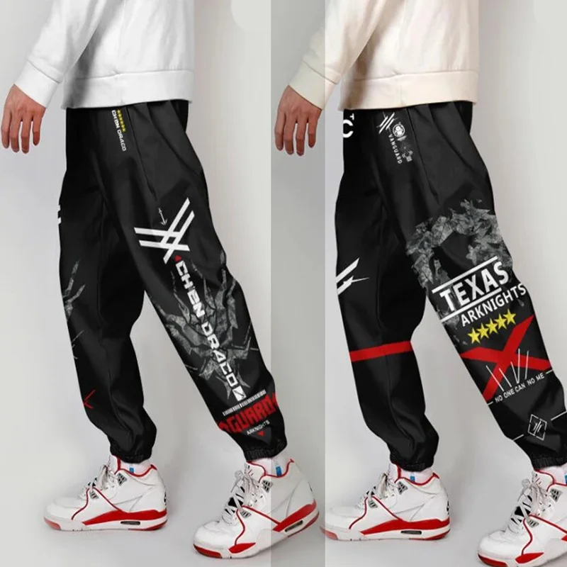 

Game Arknights 3D Joggers Pants Men Women Sweatpants Casual Rhodes Island Texas Amiya Chen Lappland Exusiai Cosplay Trousers