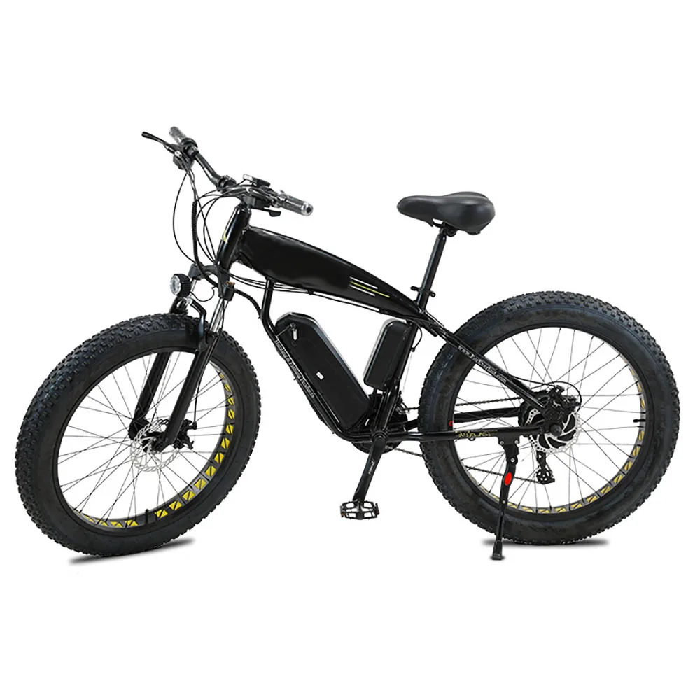 

26 Inch Mountain Electric Bike Adult Electric Bike Aluminium Alloy Frame 27 Speed Change Kit Lithium Battery Brushless Machine