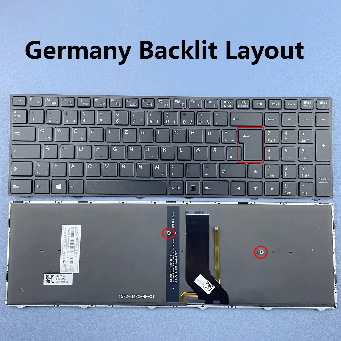 Германия Клавиатура с подсветкой для Clevo N250 N650 N850 N950 N750 PA70 P950 ZX7 Z7 ZX6 MACHENIKE M51 F57 T58 T58D