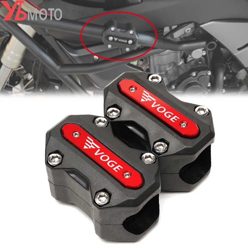 

Motorcycle Engine Guard Bumper Crash Bar Block For Voge 500DS 500R 300AC 300R 300RR 650DS ER10 SR4 350 300 AC/ACX/DS 2019-2022