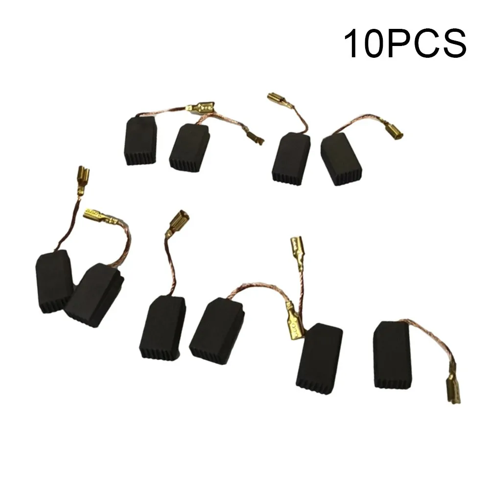 

5 Pairs Carbon Brushes 6* 9*16mm Carbon & Metal Carbon Brushes Electric Drill Electric braking Part Replacing High quality