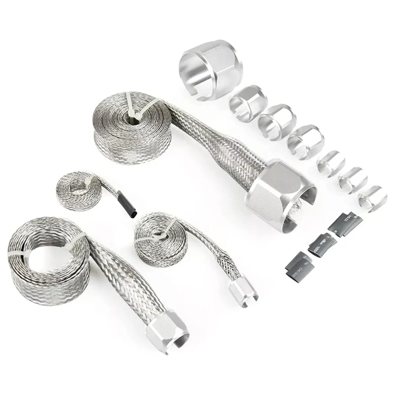 Модифицированная масляная труба Плетеный сетчатый ремень комплект для