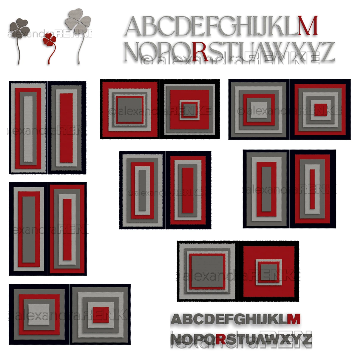 

Alphabet Square Metal Cutting Dies For Diy Scrapbooking Crafts Maker Photo Album Template Handmade Decoration 2022 New