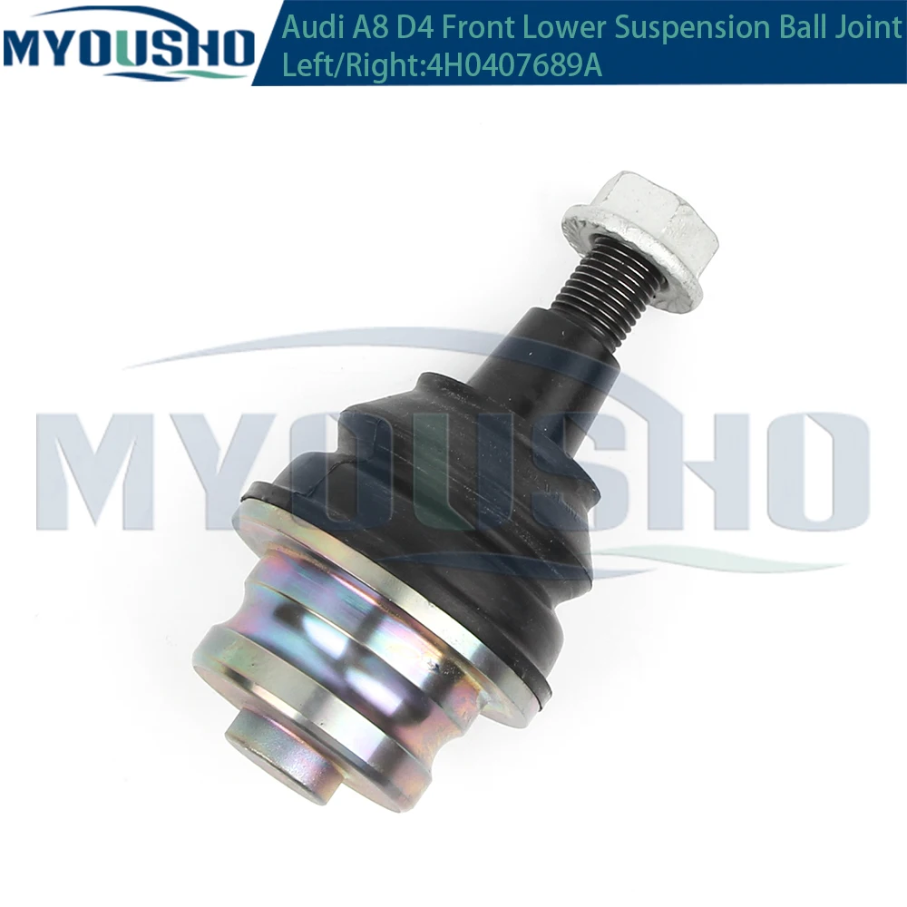 Фото Myosho для Audi A8 D4 4H2 4H8 4HC 4HL 2009-2018 шаровой шарнир передней нижней подвески 4H0407689A 4H0407689 №4