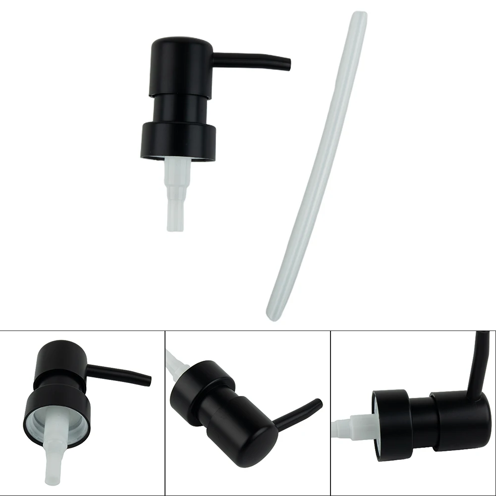

1pcs Round Head ABS Lotion Spring Pump Head 28 Thread Bath Bottle Press Nozzle Replace Lotion Shampoo Pump For Bathroom