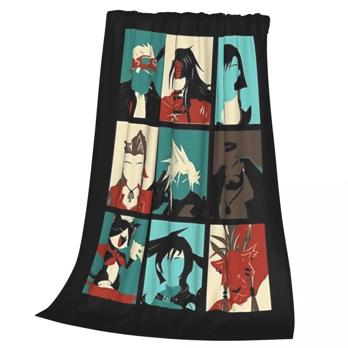 Fantasy Final Seven Фланелевое одеяло