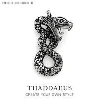 pendant python brand new fashion jewelry europe accessories 925 sterling silver gift for men women