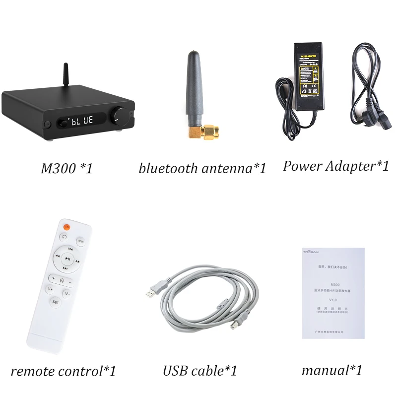 Усилитель мощности TRASAM TPA3116 * 2 0 100 Вт ES9018K2M USB DAC аудиоусилитель Hi-Fi Bluetooth 5