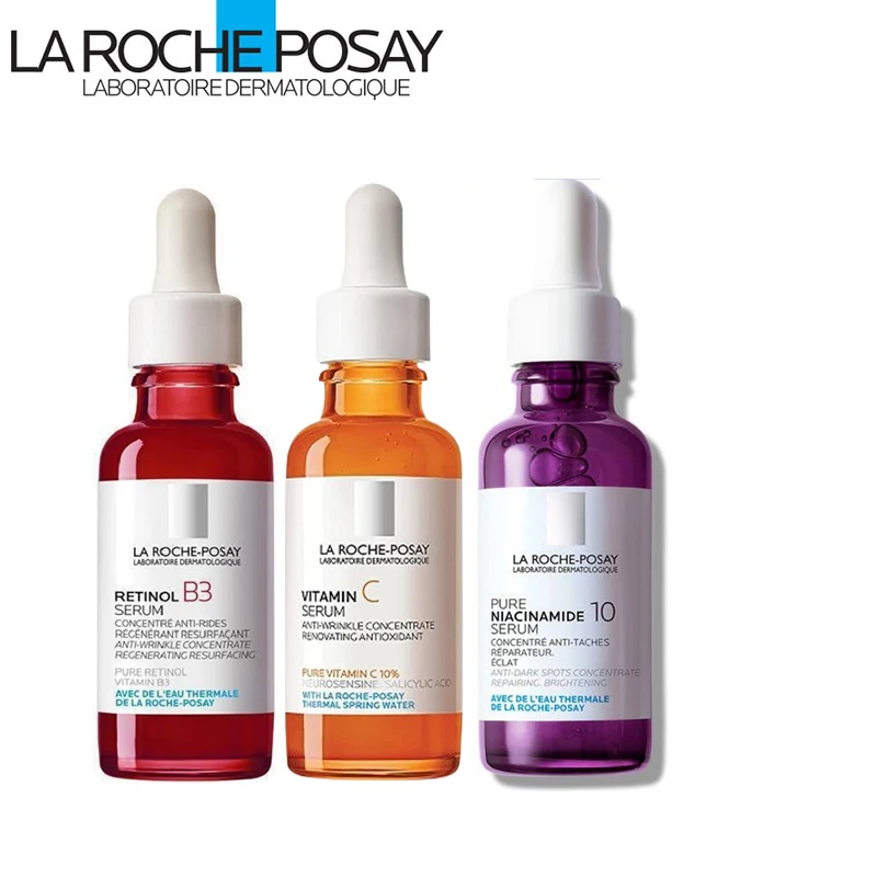 

La Roche Posay Pure Retinol Vitamin B3 Vitamin C Niacinamide Facial Serum Mat Essence Anti Aging Fine Lines Wrinkles