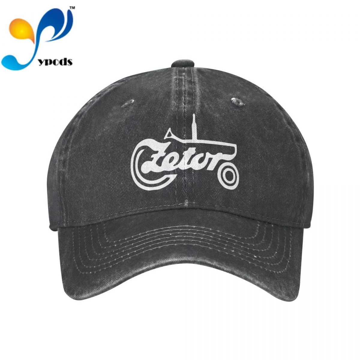 

Zetor Logo Denim Baseball cap Snapback Hats Autumn Summer Hat for Men Women Caps Casquette hats