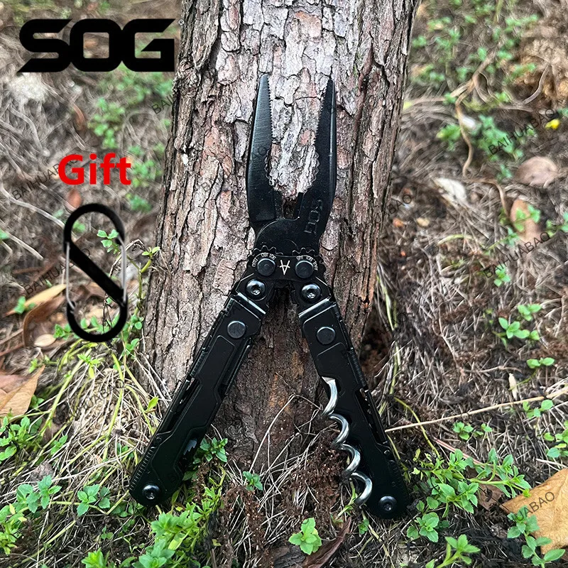 

SOG PL1002 Mini Multi Function Tool Pliers Folding Pliers Outdoor Camping EDC Equipment