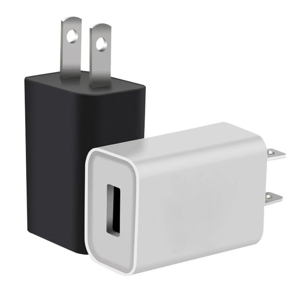 10W USB Plug Smart Wall Charger Adapter Ultra Compact Travel Charger 5V 2A USB C Fast Charging Power Adapter Cube USB C Charger