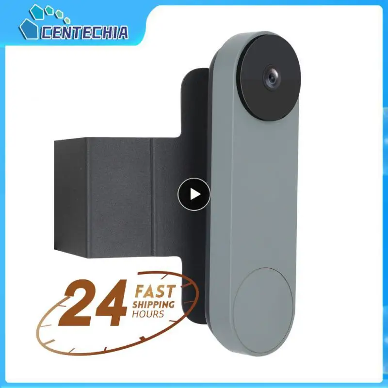 

Adjustable Doorbell Bracket Speedy Ring Video Doorbell Mounting Bracket Convenient No Drill Doorbell Mounting Bracket