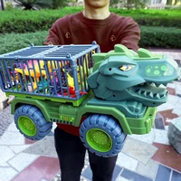 childrens construction toy dinosaur engineering car excavator dump truck educational diy model car toys for kids boy child gift