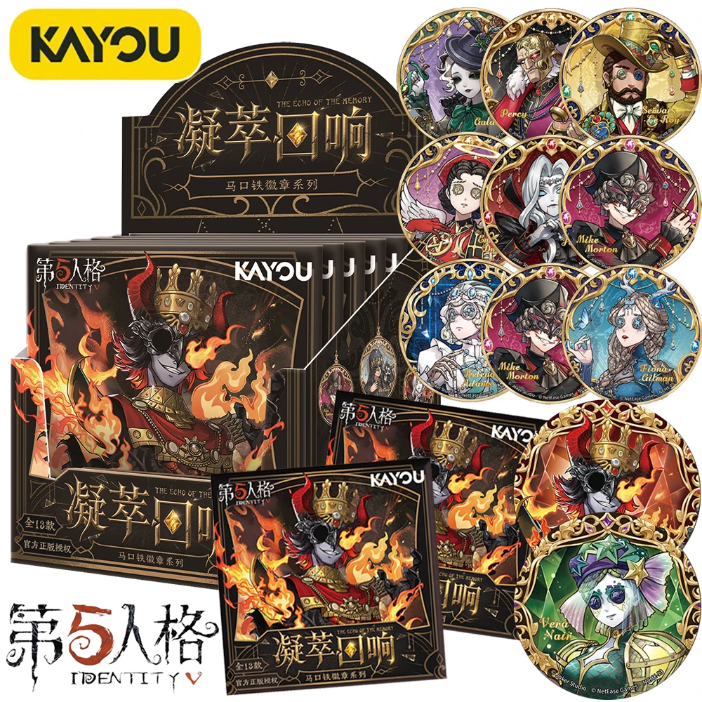 Фото Оригинальный значок KAYOU из коллекции Identity V: популярные персонажи из соревновательных игр, изысканная брошь, креативный сувенир №1