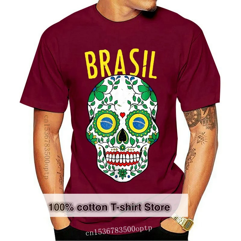 

2019 New Brand Sales Cotton Short Sleeve Brasil Team Shirt 2019 for Brazil Soccers Fans Military T Shirts