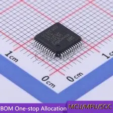 

100% оригинал, GD32E103C8T6, телефон с одинарным чипом, рукоятка и ядро с максимальной основной частотой 64 МГц, 256 Кб Flash, 24 Кб RAM