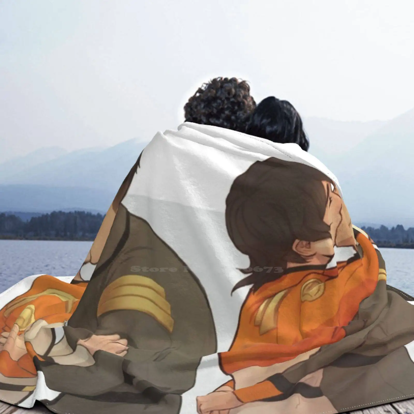 Мягкое теплое одеяло Garrison Kiss Sheith Keith Kogane Takashi Shirogane