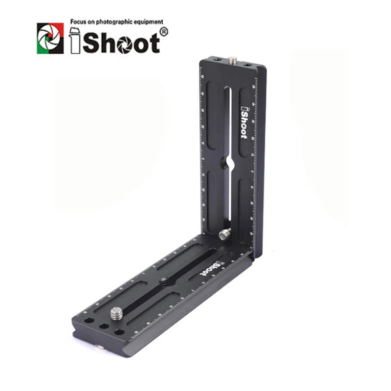 Металлическая пластина iShoot 120x39 мм для штатива камеры шаровая Головка-2 шт. можно использовать в качестве вертикальной быстросъемной пластины