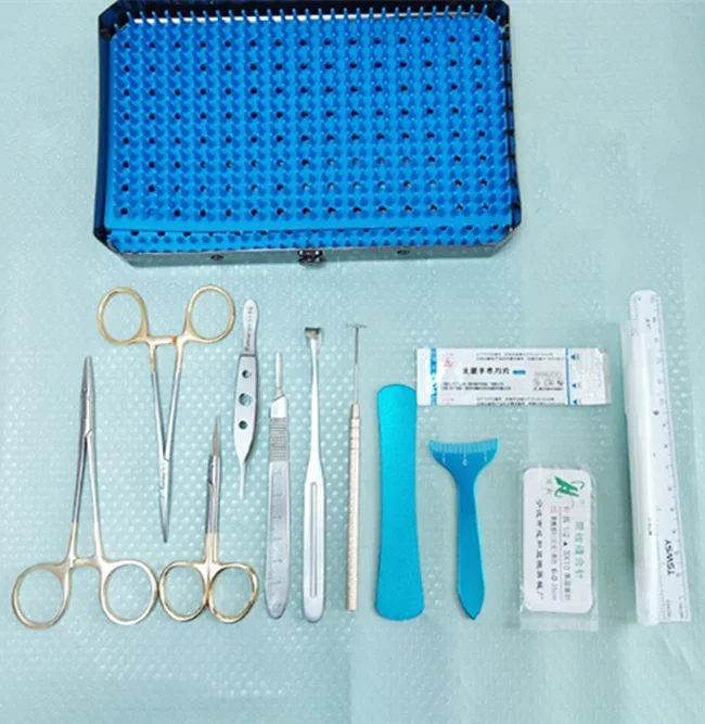 Набор из 12 хірургических инструментов для blepharoplasty хирургические инструменты