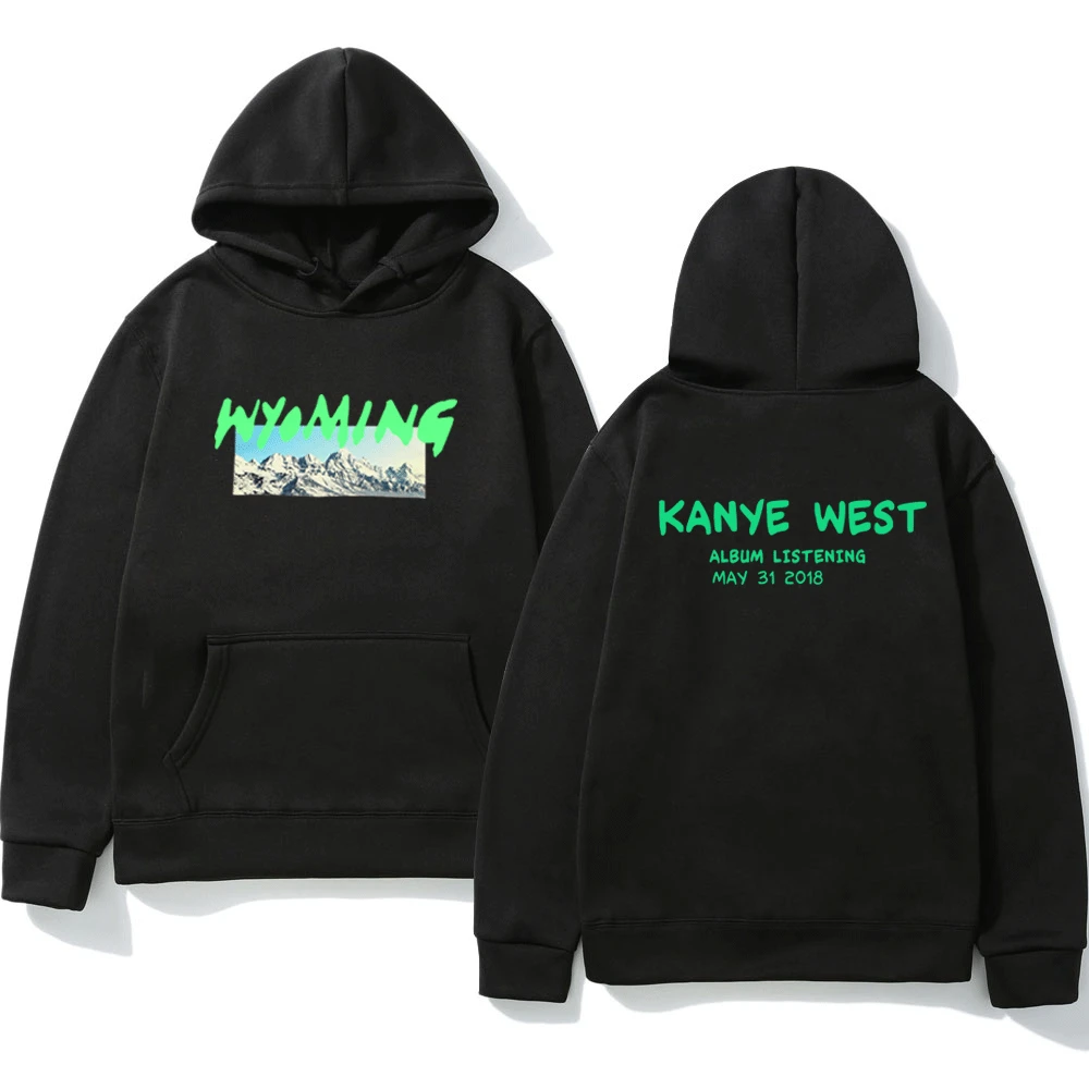 Толстовка с капюшоном Kanye West Ye для мужчин и женщин винтажный пуловер в стиле