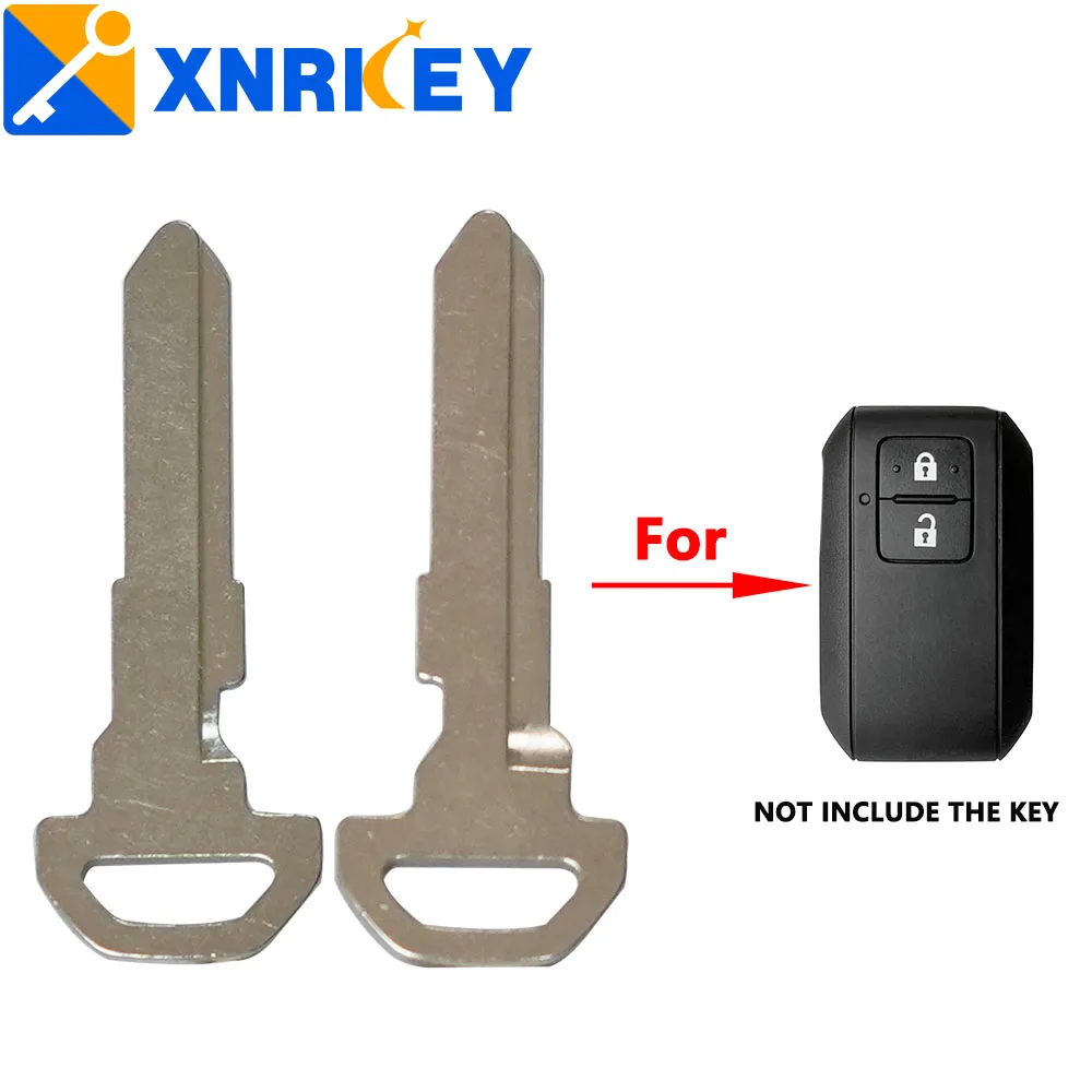 

XNRKEY дистанционная смарт-карта Автомобильный ключ для Suzuki Swift 2017 аварийная вставка с необработанным пустым маленьким лезвием HU133R ключ