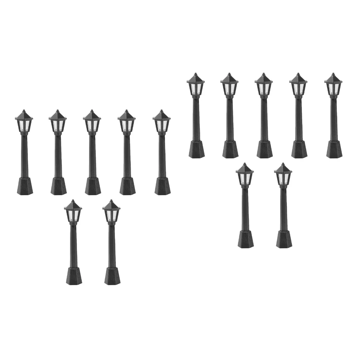 

Street Lampminiature Mini Model Light Garden Miniatures Landscape Micro Decoration Ornament Train Lights Accessories Railway